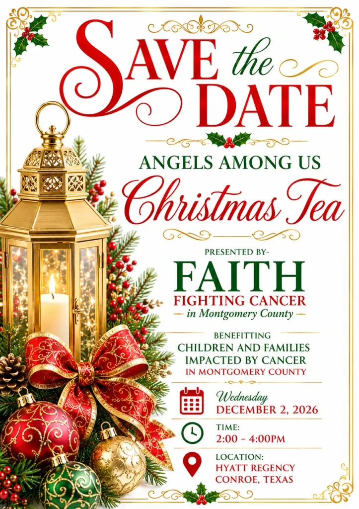 Christmas Tea Poster